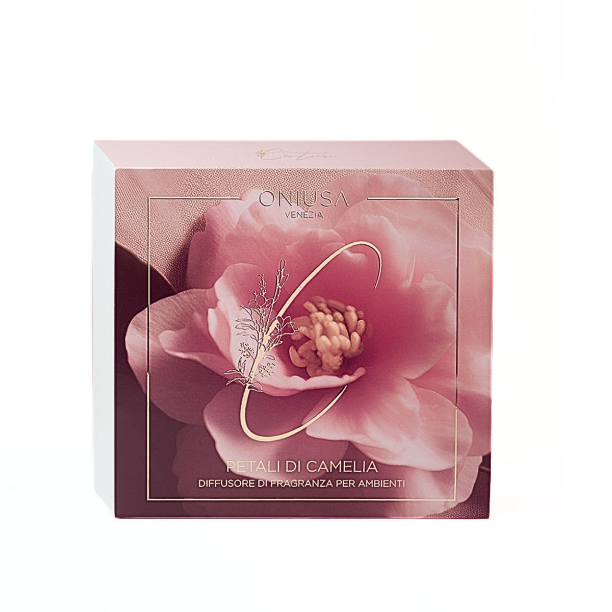 Geurdiffuser met Bloem - Camelia - 200 ml