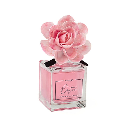 Geurdiffuser met Bloem - Petali di Camelia - 200 ml
