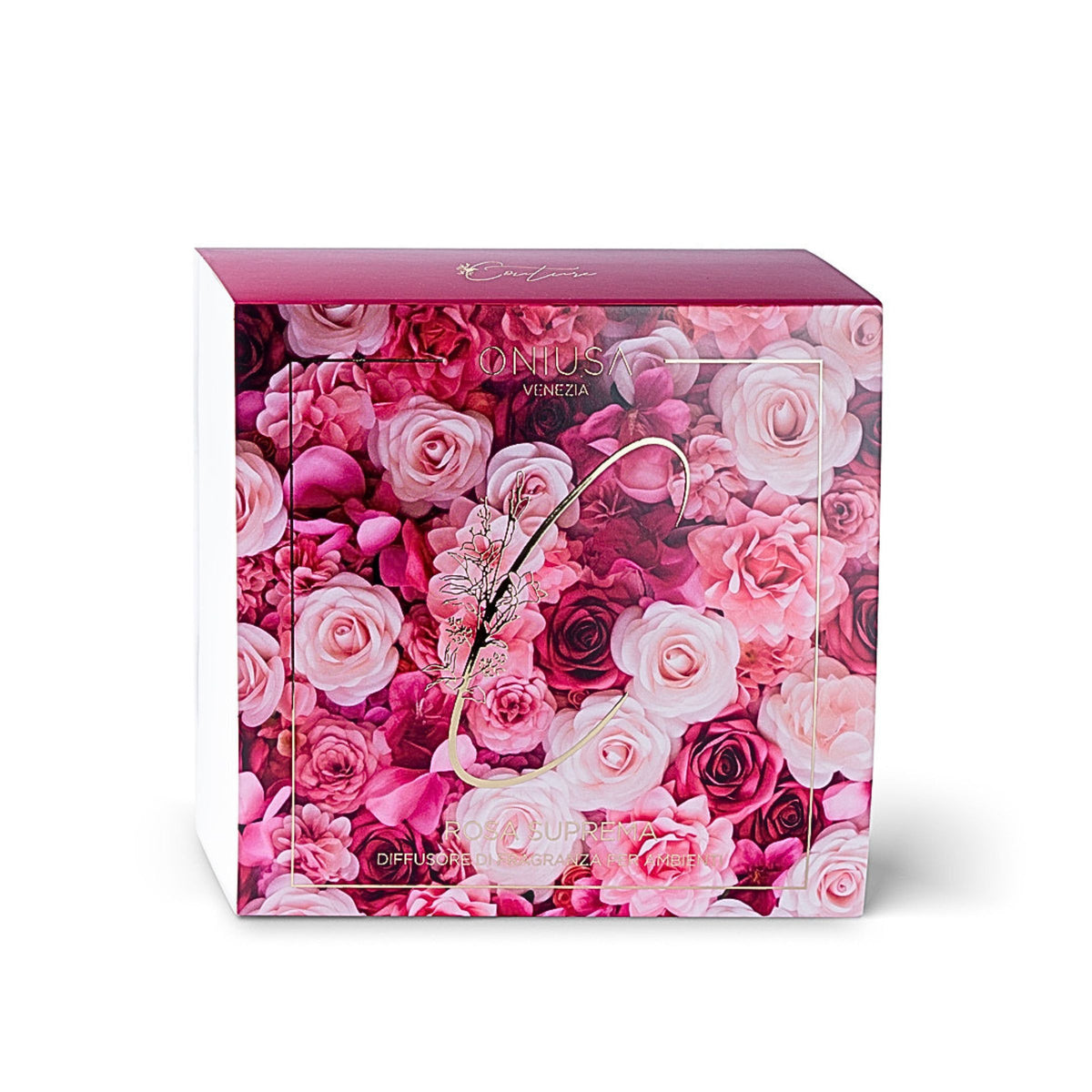 Geurdiffuser met Bloem - Velvet Rose - 200 ml