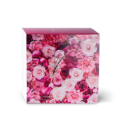 Geurdiffuser met Bloem - Velvet Rose - 200 ml