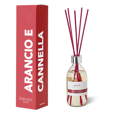Geurstokjes Sinaasappel en kaneel - 300 ml