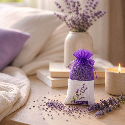 Lavendel Geurzakjes voor Kledingkast - 6 x 20 gram