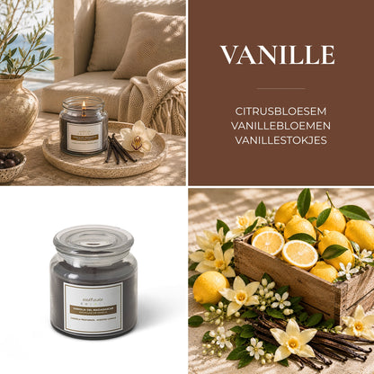 Geurkaars Vanille - 400 g