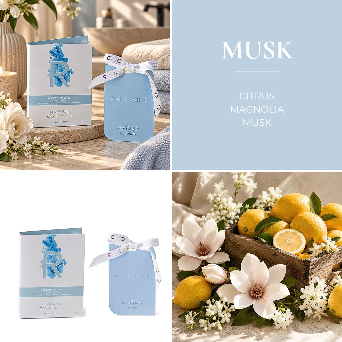 Geurhangers Musk - 2 stuks - Voor Kledingkast & Lade