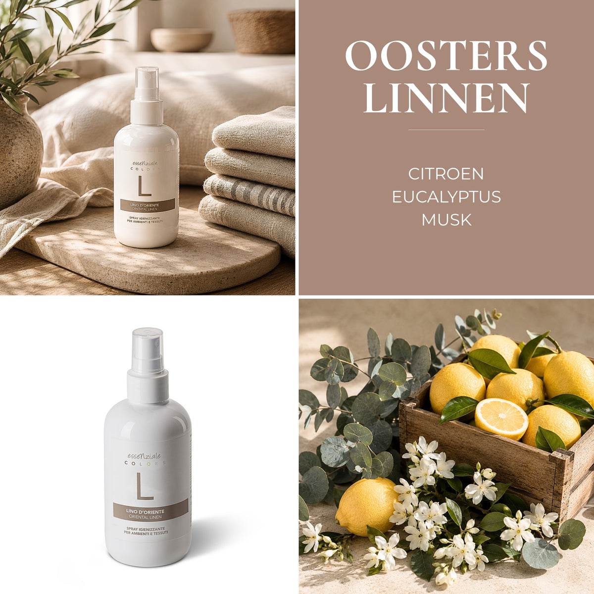 Textielspray Oosters Linnen - 200 ml - Textiel & Roomspray