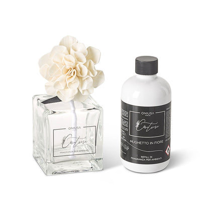 Geurdiffuser met Bloem - Lelietjes van Dalen  - 200 ml
