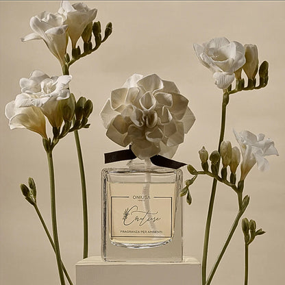 Geurdiffuser met Bloem - Lelietjes van Dalen  - 200 ml