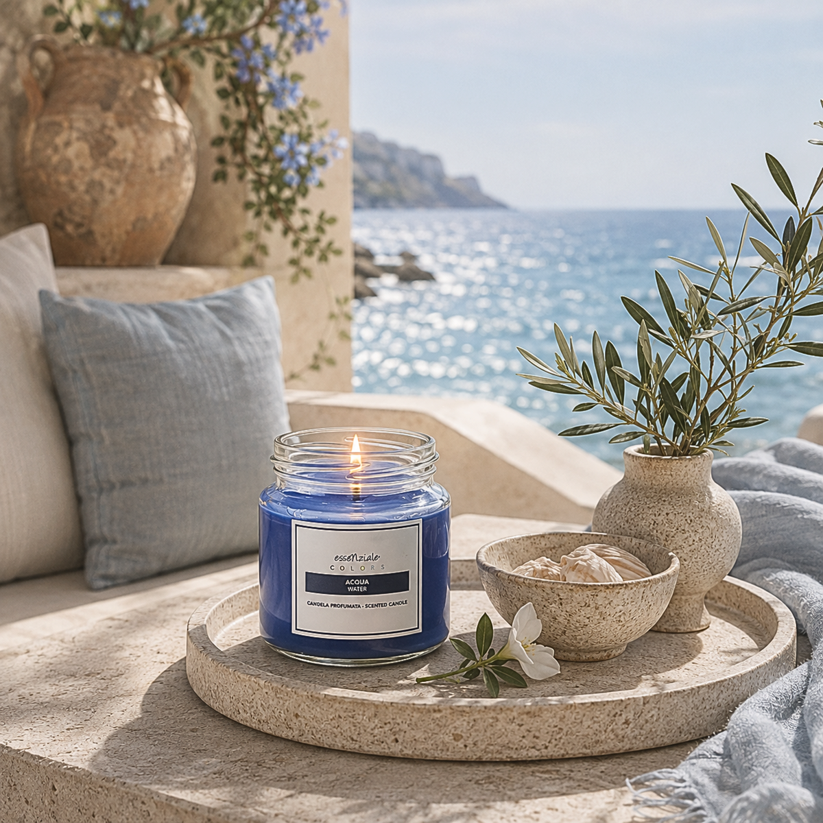 Geurkaars Acqua - 400 g