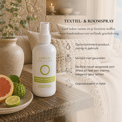 Textielspray Bergamot - 200 ml - Textiel & Roomspray